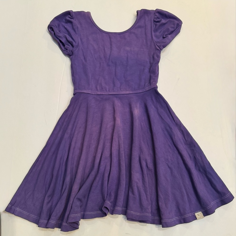 OMI JO 3T Girls Purple Lavender Tie Dyed Halloween Costume Play Dress